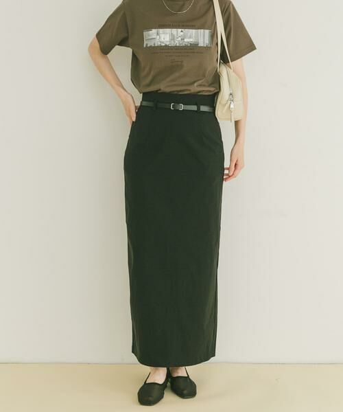URBAN RESEARCH ITEMS / アーバンリサーチ アイテムズ スカート | ベルト付きストレッチスカート | 詳細13