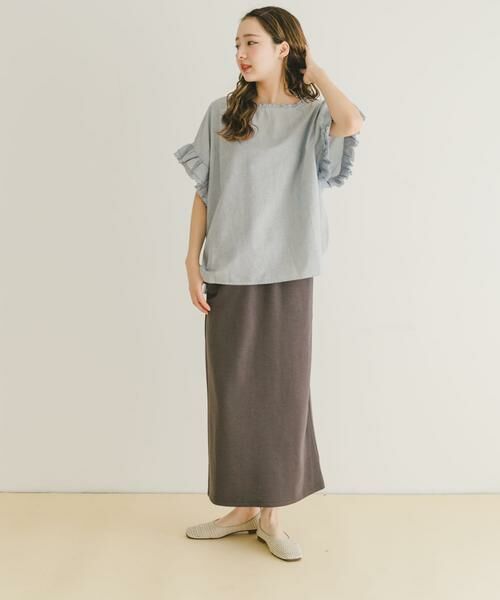 URBAN RESEARCH ITEMS / アーバンリサーチ アイテムズ スカート | ポンチストレートスカート | 詳細18