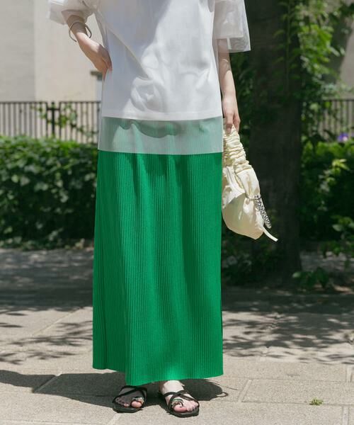 URBAN RESEARCH ITEMS / アーバンリサーチ アイテムズ スカート | セルフカットプリーツスカート | 詳細1