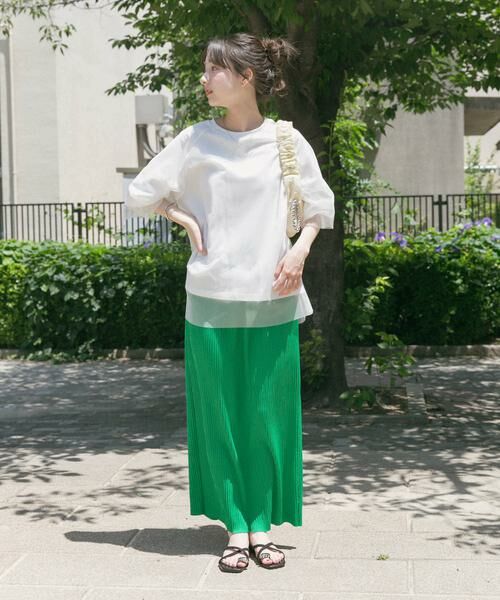 URBAN RESEARCH ITEMS / アーバンリサーチ アイテムズ スカート | セルフカットプリーツスカート | 詳細4