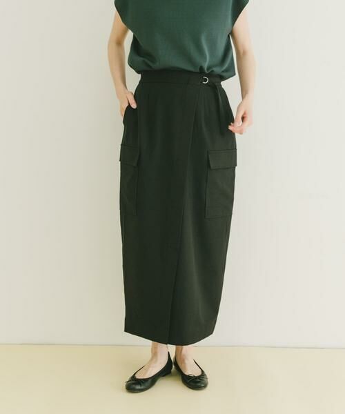 URBAN RESEARCH ITEMS / アーバンリサーチ アイテムズ スカート | ラップカーゴスカート | 詳細11