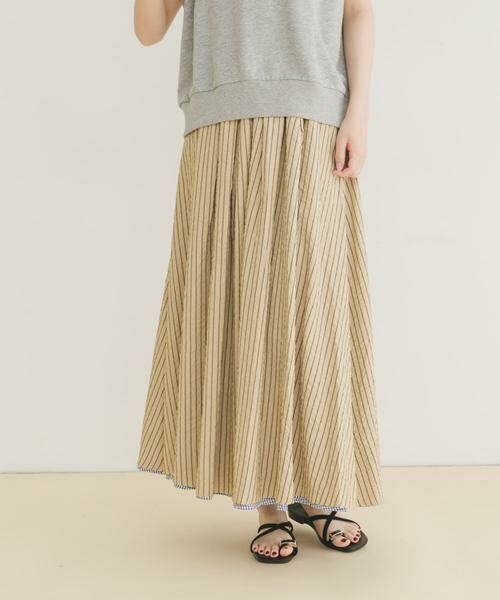 URBAN RESEARCH ITEMS / アーバンリサーチ アイテムズ スカート | リバーシブルタックスカート | 詳細1