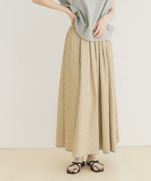 URBAN RESEARCH ITEMS / アーバンリサーチ アイテムズ スカート | リバーシブルタックスカート | 詳細2