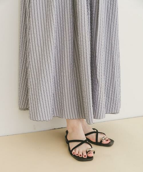 URBAN RESEARCH ITEMS / アーバンリサーチ アイテムズ スカート | リバーシブルタックスカート | 詳細14