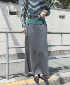URBAN RESEARCH ITEMS / アーバンリサーチ アイテムズ スカート | ピグメントスウェットロングスカート