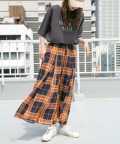 URBAN RESEARCH ITEMS / アーバンリサーチ アイテムズ スカート | シアーフレアスカート