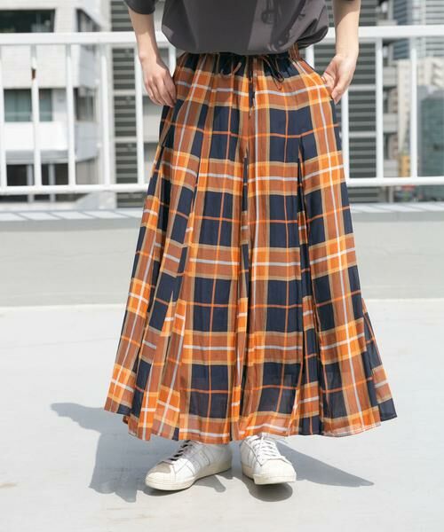 URBAN RESEARCH ITEMS / アーバンリサーチ アイテムズ スカート | シアーフレアスカート | 詳細1