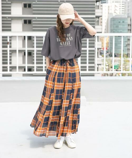 URBAN RESEARCH ITEMS / アーバンリサーチ アイテムズ スカート | シアーフレアスカート | 詳細3