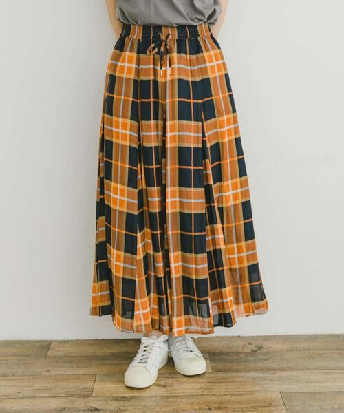 URBAN RESEARCH ITEMS / アーバンリサーチ アイテムズ スカート | シアーフレアスカート | 詳細6