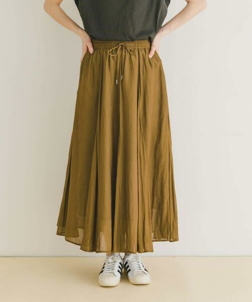 URBAN RESEARCH ITEMS / アーバンリサーチ アイテムズ スカート | シアーフレアスカート | 詳細14