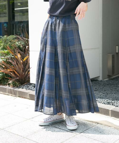 URBAN RESEARCH ITEMS / アーバンリサーチ アイテムズ スカート | シアーフレアスカート | 詳細19