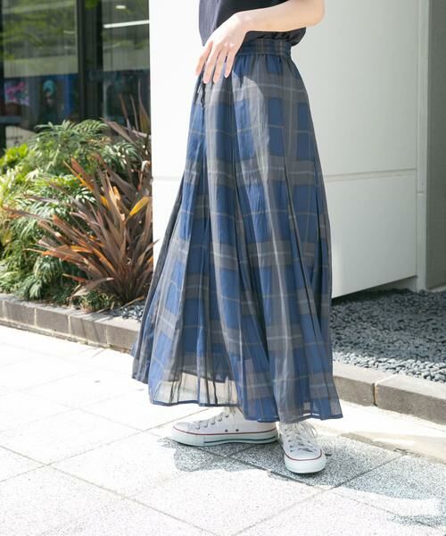 URBAN RESEARCH ITEMS / アーバンリサーチ アイテムズ スカート | シアーフレアスカート | 詳細20