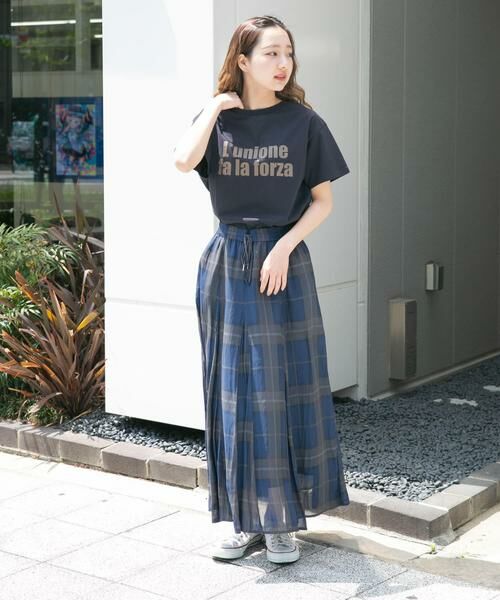 URBAN RESEARCH ITEMS / アーバンリサーチ アイテムズ スカート | シアーフレアスカート | 詳細22