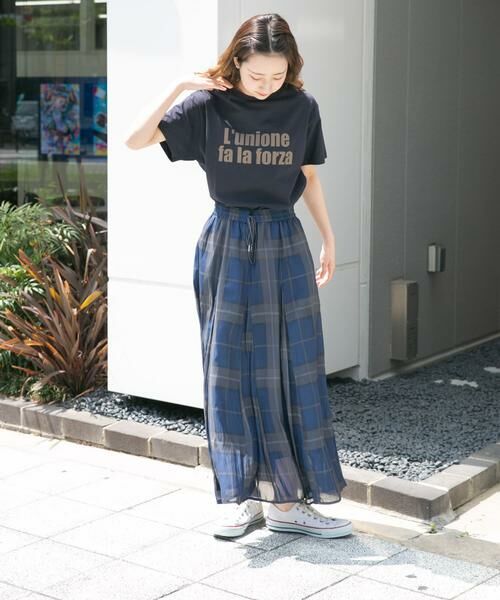 URBAN RESEARCH ITEMS / アーバンリサーチ アイテムズ スカート | シアーフレアスカート | 詳細23