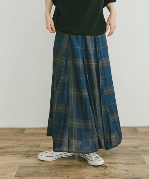 URBAN RESEARCH ITEMS / アーバンリサーチ アイテムズ スカート | シアーフレアスカート | 詳細24