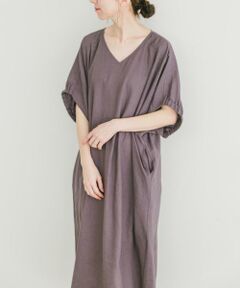 URBAN RESEARCH ITEMS / アーバンリサーチ アイテムズ ワンピース | リネンレーヨンドルマンワンピース