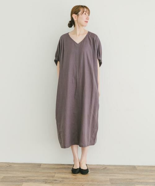 URBAN RESEARCH ITEMS / アーバンリサーチ アイテムズ ワンピース | リネンレーヨンドルマンワンピース | 詳細10
