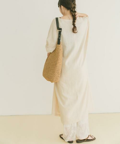 URBAN RESEARCH ITEMS / アーバンリサーチ アイテムズ ワンピース | リネンレーヨンドルマンワンピース | 詳細17