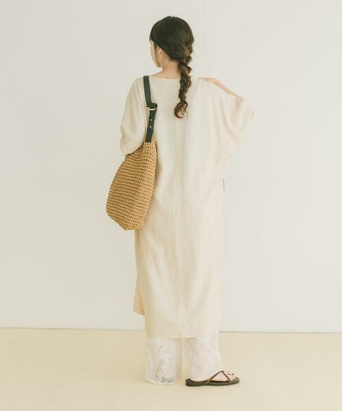 URBAN RESEARCH ITEMS / アーバンリサーチ アイテムズ ワンピース | リネンレーヨンドルマンワンピース | 詳細18