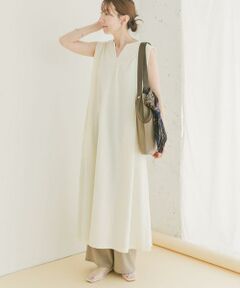 URBAN RESEARCH ITEMS / アーバンリサーチ アイテムズ ワンピース | カットミラノノースリワンピース