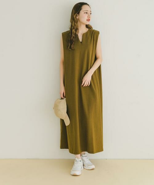 URBAN RESEARCH ITEMS / アーバンリサーチ アイテムズ ワンピース | カットミラノノースリワンピース | 詳細6