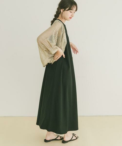 URBAN RESEARCH ITEMS / アーバンリサーチ アイテムズ ワンピース | カットミラノノースリワンピース | 詳細24