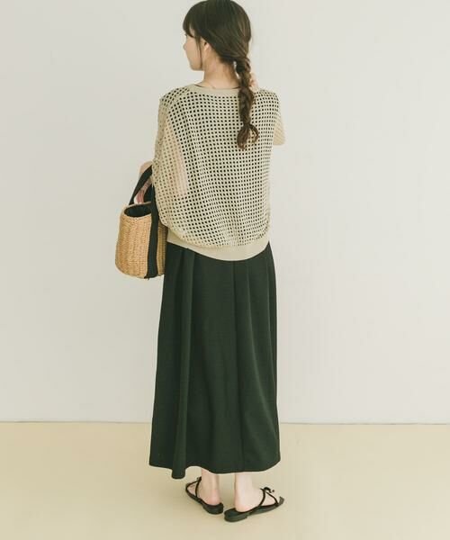 URBAN RESEARCH ITEMS / アーバンリサーチ アイテムズ ワンピース | カットミラノノースリワンピース | 詳細25