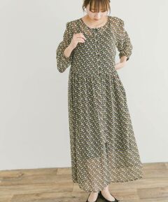 URBAN RESEARCH ITEMS / アーバンリサーチ アイテムズ ワンピース | フラワープリントシフォンワンピース