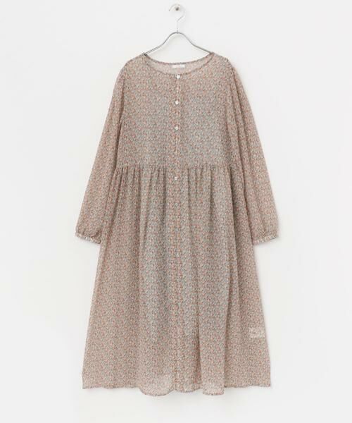 URBAN RESEARCH ITEMS / アーバンリサーチ アイテムズ ワンピース | フラワープリントシフォンワンピース | 詳細3