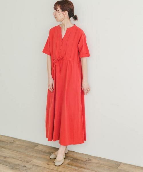 URBAN RESEARCH ITEMS / アーバンリサーチ アイテムズ ワンピース | ドライコットンタックワンピース | 詳細3