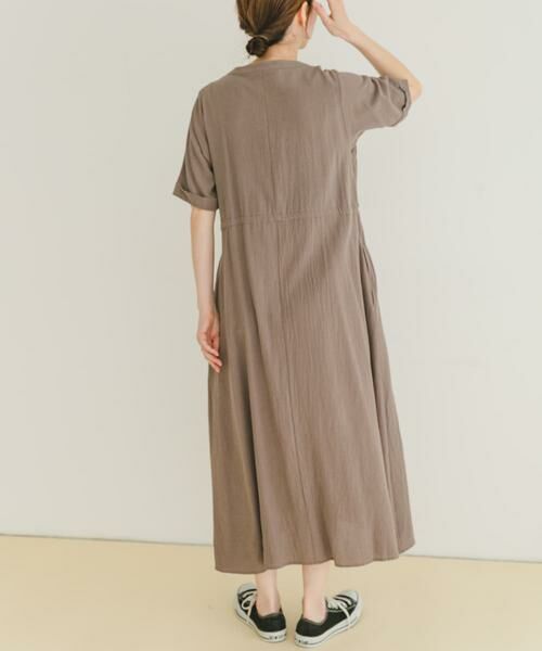 URBAN RESEARCH ITEMS / アーバンリサーチ アイテムズ ワンピース | ドライコットンタックワンピース | 詳細20