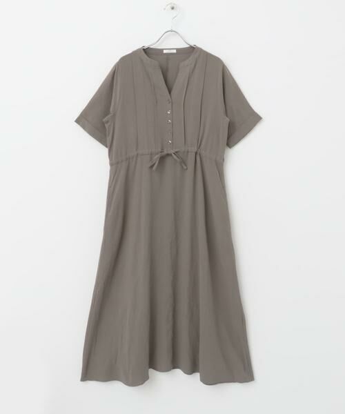 URBAN RESEARCH ITEMS / アーバンリサーチ アイテムズ ワンピース | ドライコットンタックワンピース | 詳細24