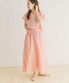 URBAN RESEARCH ITEMS / アーバンリサーチ アイテムズ ワンピース | マルチストライプセットアップライクワンピース