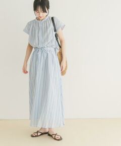 URBAN RESEARCH ITEMS / アーバンリサーチ アイテムズ ワンピース | マルチストライプセットアップライクワンピース