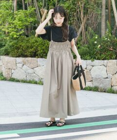 URBAN RESEARCH ITEMS / アーバンリサーチ アイテムズ ワンピース | シャーリングキャミワンピース