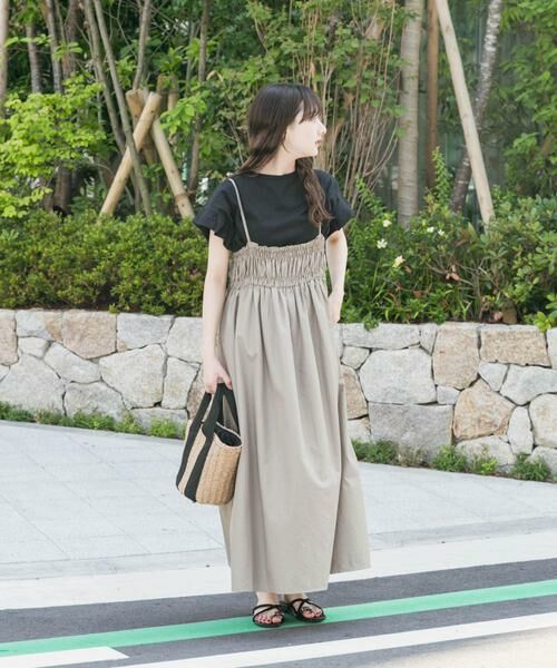 URBAN RESEARCH ITEMS / アーバンリサーチ アイテムズ ワンピース | シャーリングキャミワンピース | 詳細17