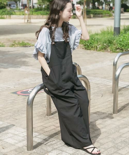 URBAN RESEARCH ITEMS / アーバンリサーチ アイテムズ サロペット・オールインワン | リネン混サロペット | 詳細3