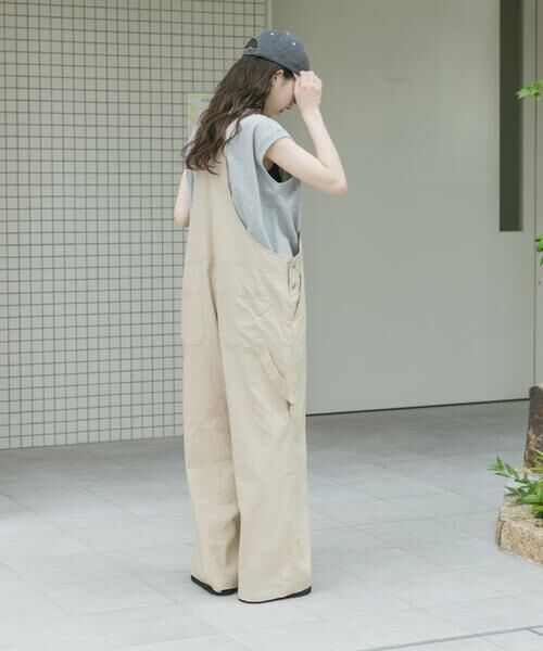URBAN RESEARCH ITEMS / アーバンリサーチ アイテムズ サロペット・オールインワン | リネン混サロペット | 詳細14