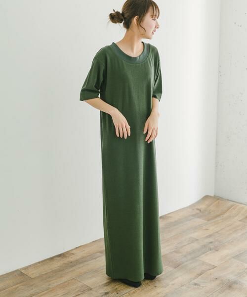 URBAN RESEARCH ITEMS / アーバンリサーチ アイテムズ ワンピース | セルフカットTシャツワンピース | 詳細1