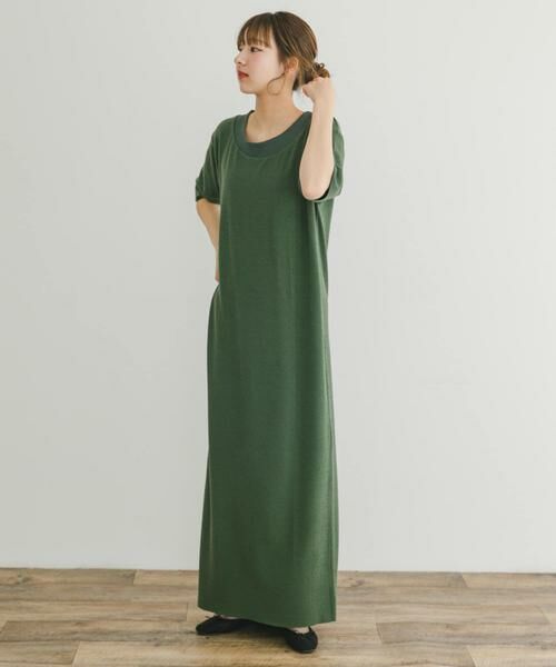 URBAN RESEARCH ITEMS / アーバンリサーチ アイテムズ ワンピース | セルフカットTシャツワンピース | 詳細3