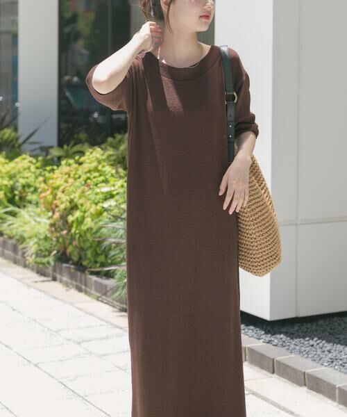 URBAN RESEARCH ITEMS / アーバンリサーチ アイテムズ ワンピース | セルフカットTシャツワンピース | 詳細7