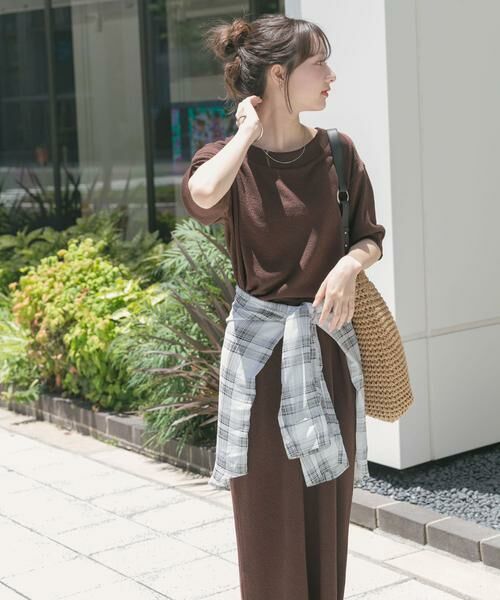 URBAN RESEARCH ITEMS / アーバンリサーチ アイテムズ ワンピース | セルフカットTシャツワンピース | 詳細9