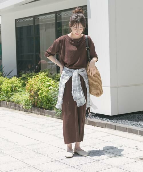 URBAN RESEARCH ITEMS / アーバンリサーチ アイテムズ ワンピース | セルフカットTシャツワンピース | 詳細11