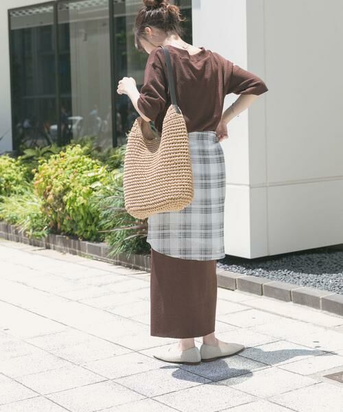 URBAN RESEARCH ITEMS / アーバンリサーチ アイテムズ ワンピース | セルフカットTシャツワンピース | 詳細12