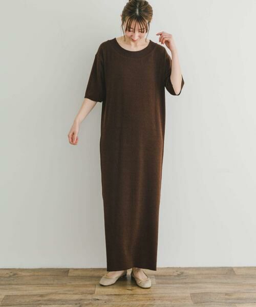 URBAN RESEARCH ITEMS / アーバンリサーチ アイテムズ ワンピース | セルフカットTシャツワンピース | 詳細13