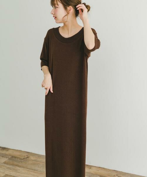 URBAN RESEARCH ITEMS / アーバンリサーチ アイテムズ ワンピース | セルフカットTシャツワンピース | 詳細14