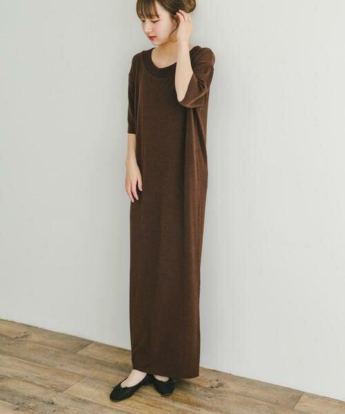 URBAN RESEARCH ITEMS / アーバンリサーチ アイテムズ ワンピース | セルフカットTシャツワンピース | 詳細15