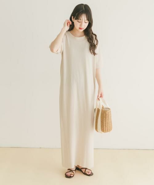 URBAN RESEARCH ITEMS / アーバンリサーチ アイテムズ ワンピース | セルフカットTシャツワンピース | 詳細27