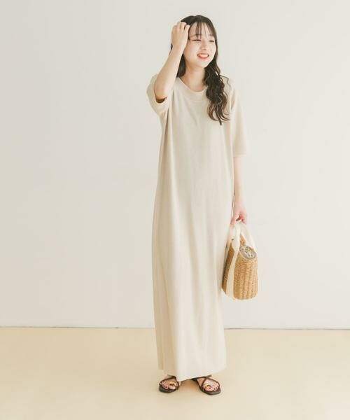 URBAN RESEARCH ITEMS / アーバンリサーチ アイテムズ ワンピース | セルフカットTシャツワンピース | 詳細28
