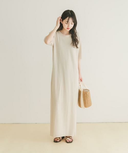 URBAN RESEARCH ITEMS / アーバンリサーチ アイテムズ ワンピース | セルフカットTシャツワンピース | 詳細29